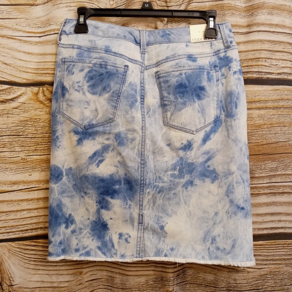Skirt Bleach Distressed Code Blue - Picture 9 of 10